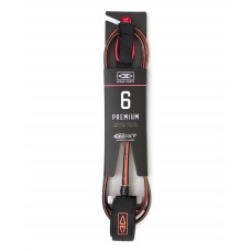 Leash Surf Ocean & Earth Premium One-XT 6' Coral